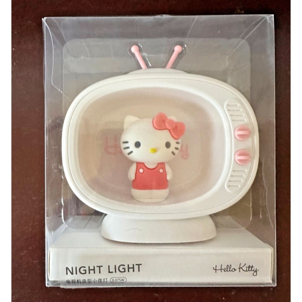 Hello Kitty LED Nightlight Battery Operated Bedroom Kids Room Decor Light Lamp